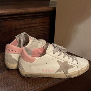 Golden Goose Deluxe Super-Star Low Top Sneakers
